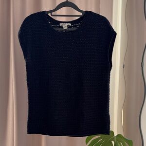 Coldwater Creek Vintage Black Knit Top